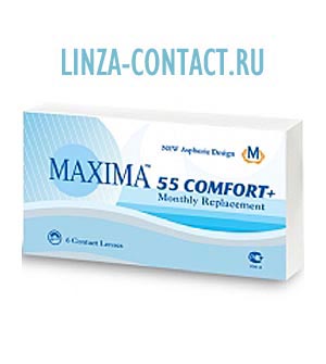 фото Maxima 55 Comfort+ - справочный сайт Линза-Контакт.ру
